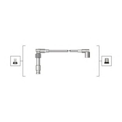 MAGNETI MARELLI 941319170046 -  Комплект проводов зажигания